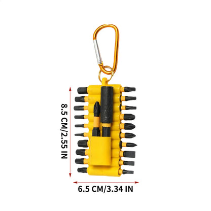 22-Piece Impact Screwdriver Bit Set