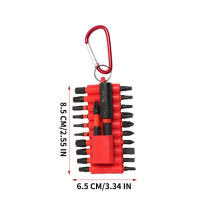 22-Piece Impact Screwdriver Bit Set