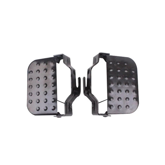 1 Pair Mountain Bike Folding Foot Pedals Electric Bike Rear Seat Footrest Rear Wheel Passenger Stand Riding Accessories