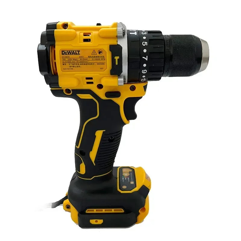 Dewalt DCD800 2000RPM Cordless Impact Drill 1/2 Inch Brushless Electric Screwdriver Lithium Electric Tool For 18V Battery