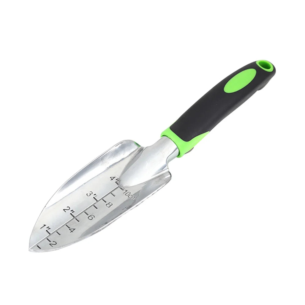 New Garden Tool Hand Trowel,Rake Tools With Ergonomic Handle,Garden Lawn Farmland Transplant Gardening Bonsai Tool