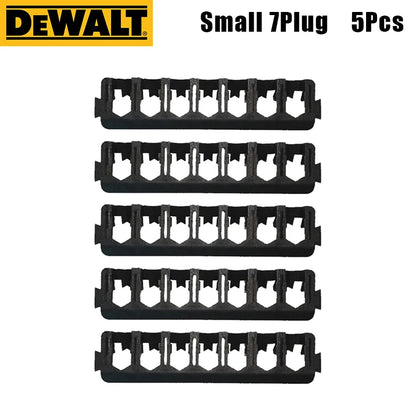 Holder For DEWALT Drill Parts Boxs Dewalt Tool Accessories Storage Screwdriving Bit Fixed Drill Bit Storage Case Bracket Strip