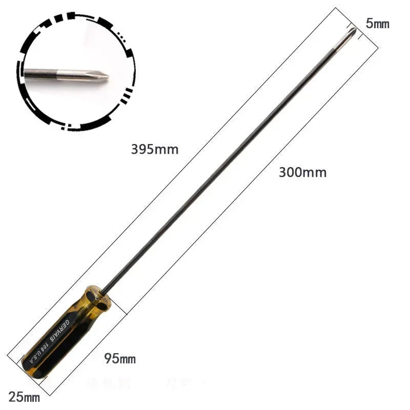 Extra Long Magnetic Screwdriver Set