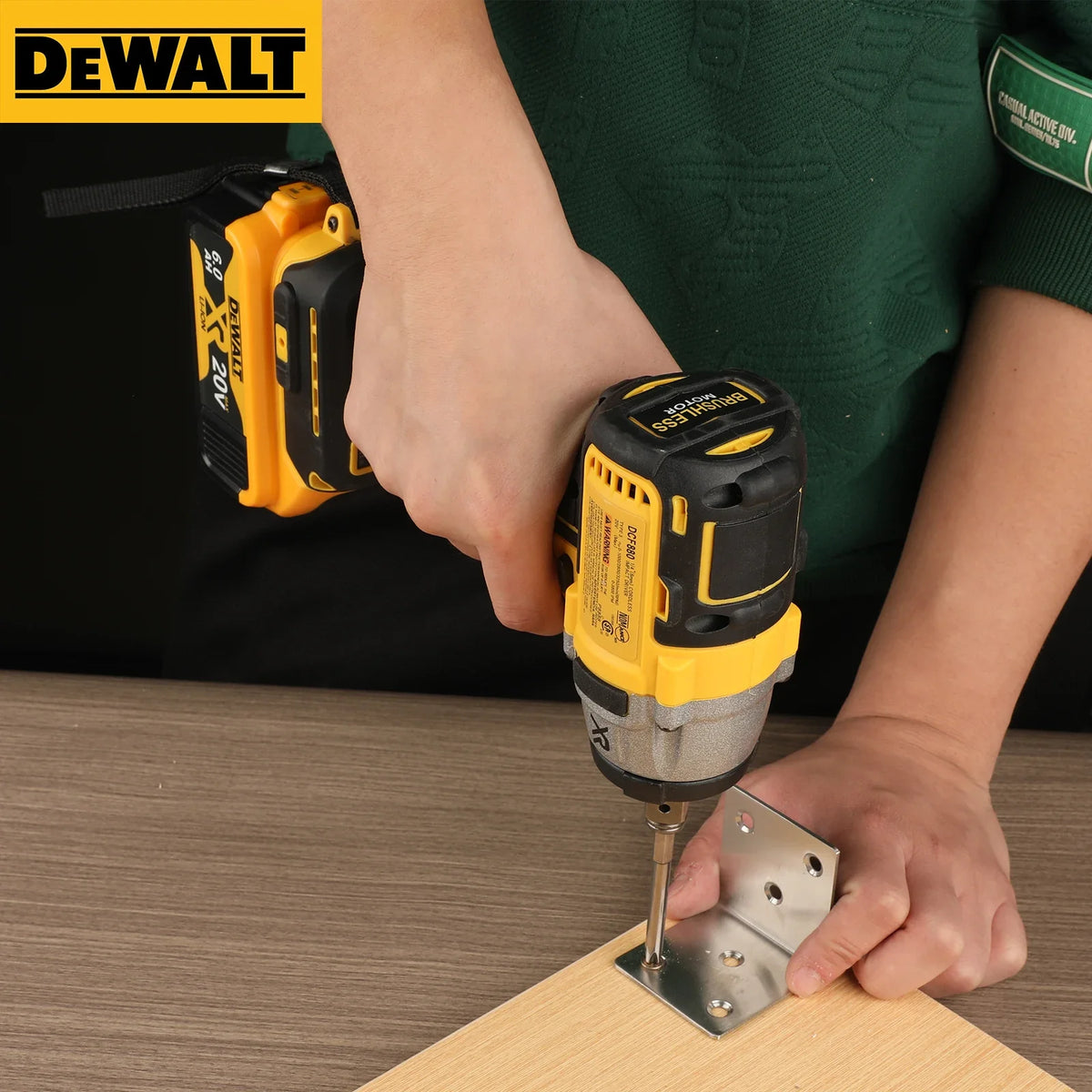 2026 DeWalt DCF880 20V Max XR Brushless Cordless Impact Wrench - 205N·m Torque, Compact & Multifunctional for Portable Power