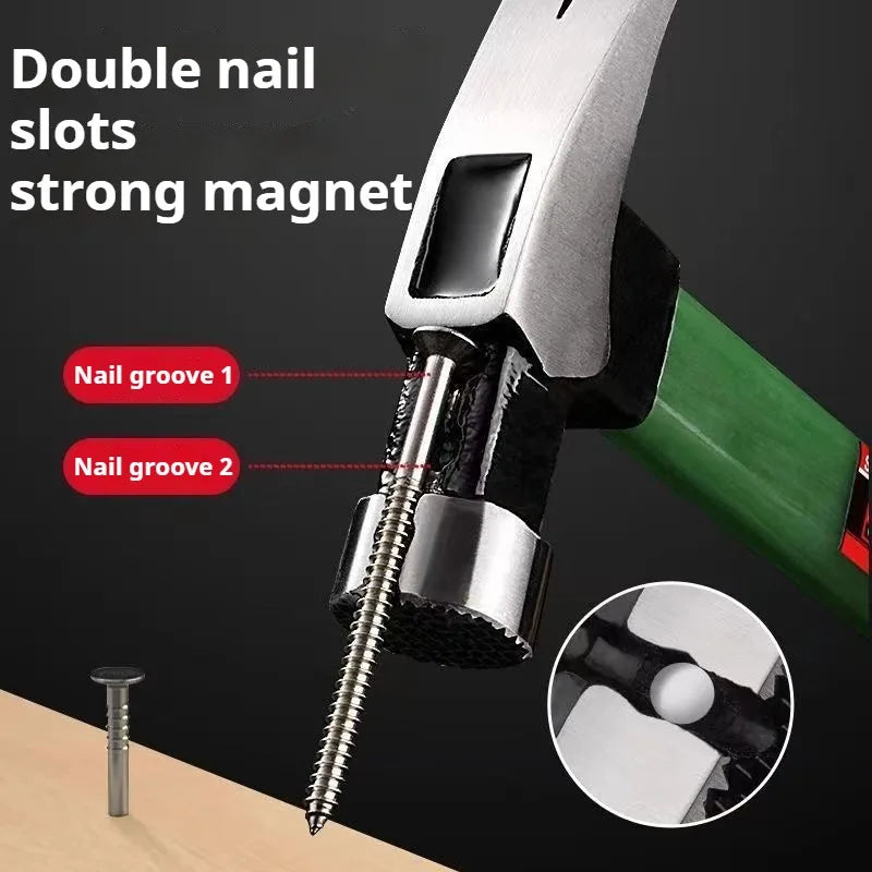 Workshop Electrician Tactical Hammer Professional Carpentry Woodworking Tools Construction Self-defense Supplies Hand Tools