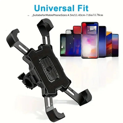 Bicycle Electric Bicycle Motorcycle Accessories Integrated Navigation Seat Outdoor Bicycle Mobile Phone Seat Shockproof Stand